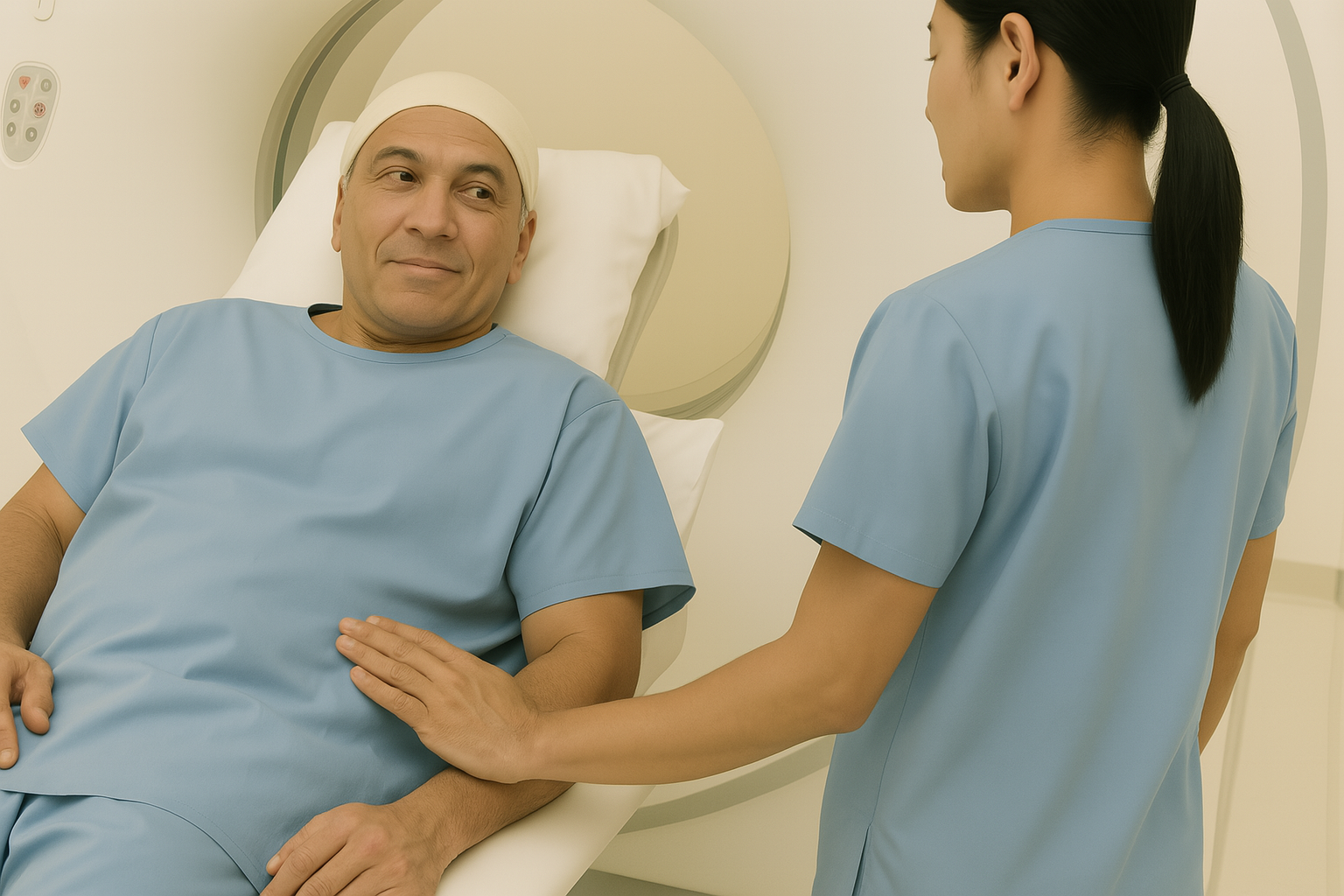 During treatment image