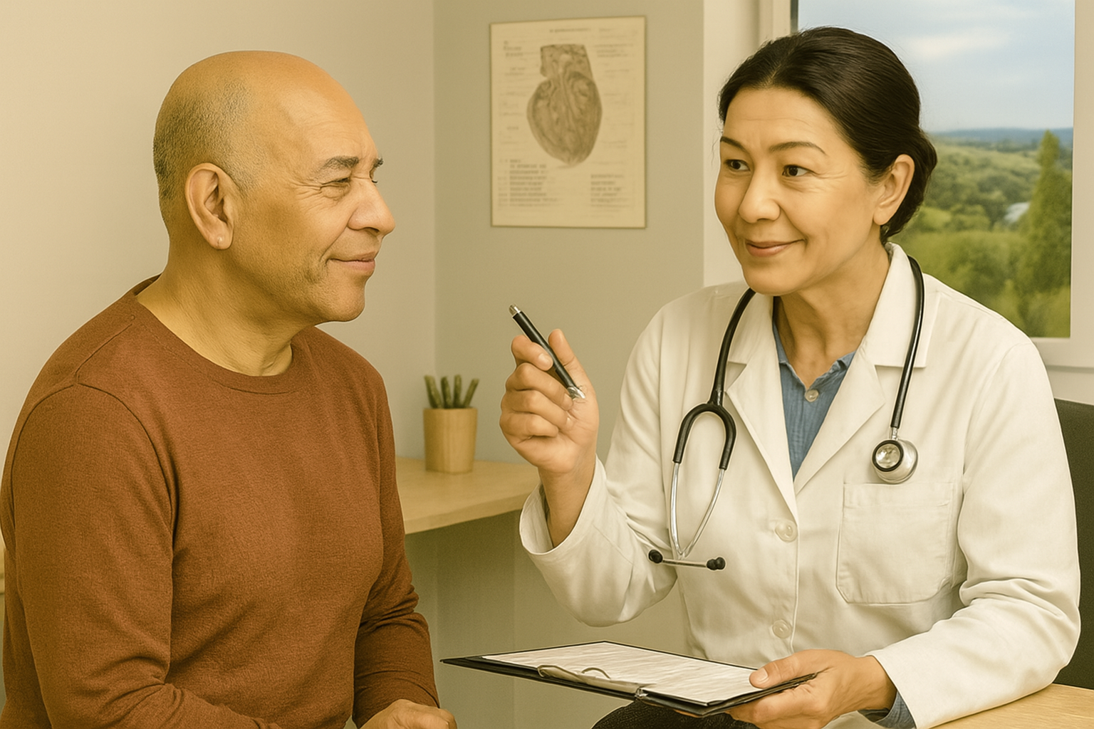 Healthcare professionals supporting care